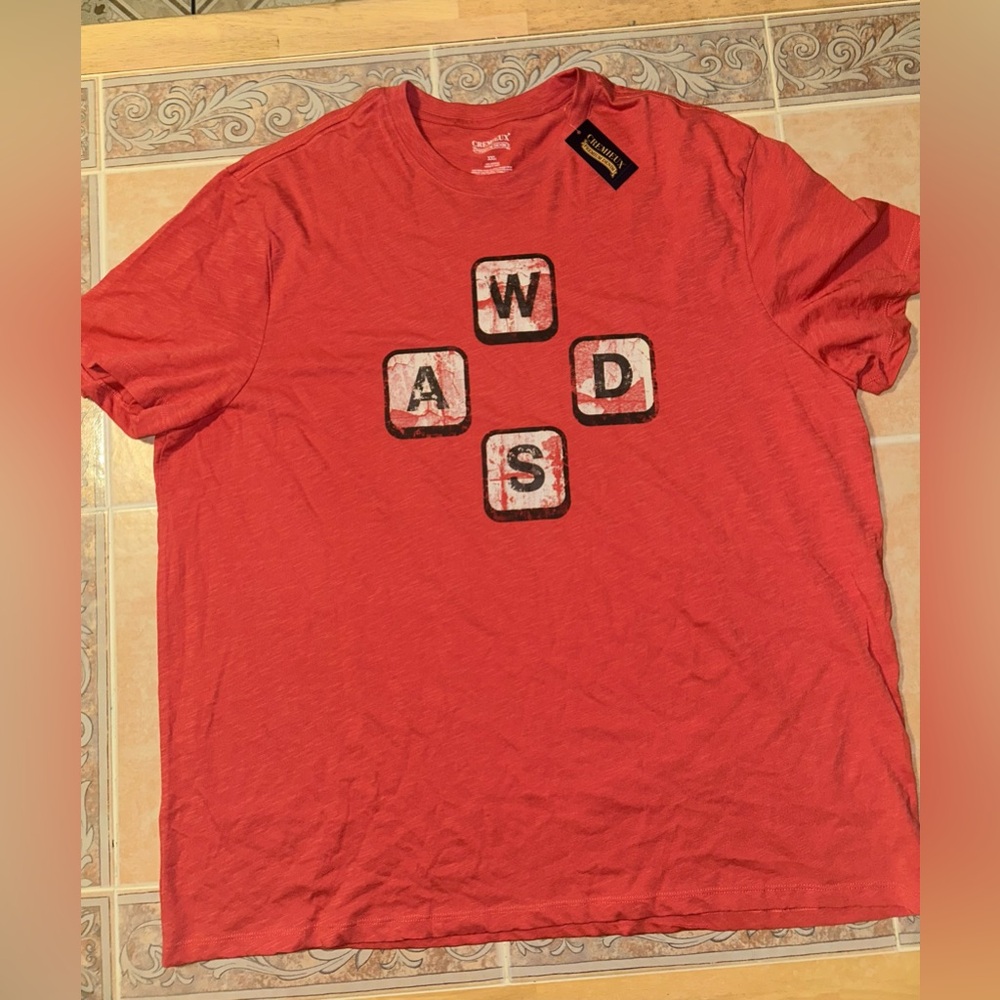 Daniel Cremieux Red Graphic Short Sleeve Tee